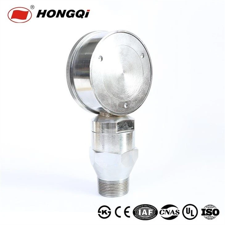 100mm Fill Silicone Oil/Glycerin Slurry Pressure Gauge