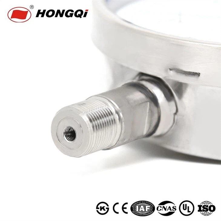 150mm Far Transmission Spring Tube Pressure Gauge