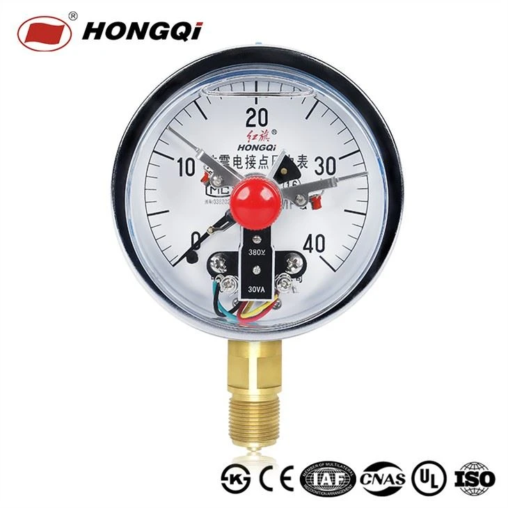 4 "Stainless Hlau Hluav Taws Xob Hluav Taws Xob Sib Nqus Gauge Roj Sau