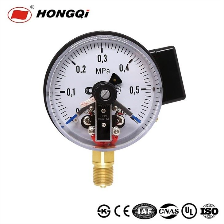 60mm Electric Contact Pressure Gauge For Industrial