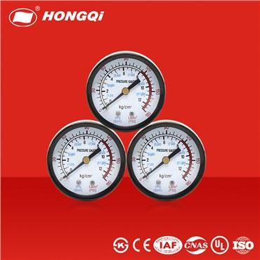 Dia 50mm General Pressure Gauge With Brass Socket UV Scale Mark