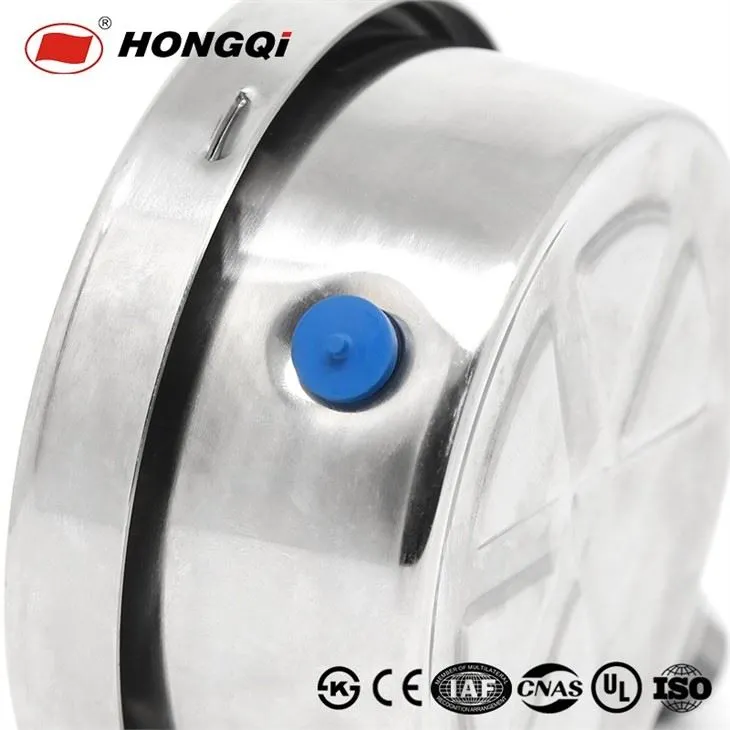 Stainless Liquid Filled High Quality Laser Welding Pressure Gauge